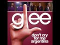 Glee - Don't Cry For Me Argentina (Acapella ...