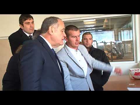 Kadrovi povodom obilaska peletare Biotel u Andrijevici