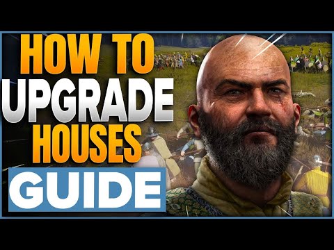 How To Upgrade Houses (Level 1-3) In Manor Lords
