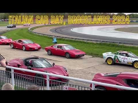 Italian Car Day 2024, Brooklands Museum / Mercedes-Benz World