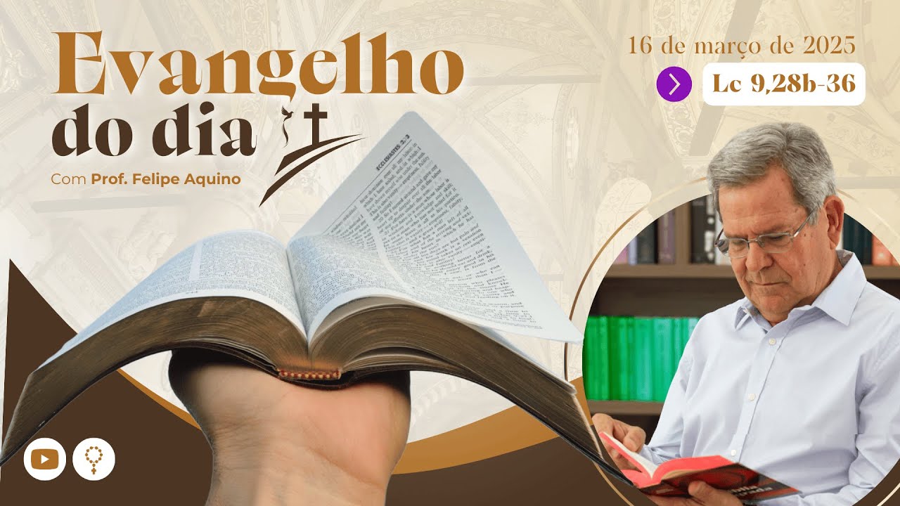 2º DOMINGO DA QUARESMA - 16.03.2025 - TRANSFIGURAÇÃO DO SENHOR