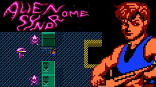 Alien syndrome (FC · Famicom) video game port | full game completion session for 1 Player 🎮