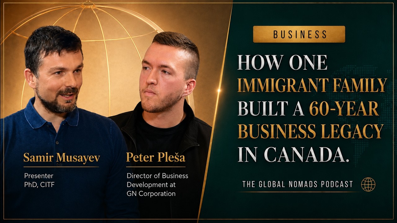 A 60-Year Family Business Legacy with Peter Pleša, an episode of The Global Nomads' Podcast