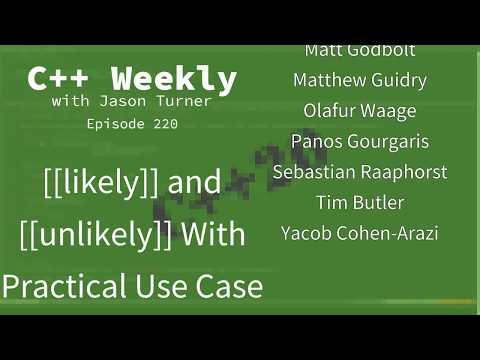 C++ Weekly - Ep 220 - C++20's [[likely]] and [[unlikely]] With Practical use Case