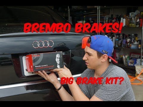 Installing Brembos on Audi A4!