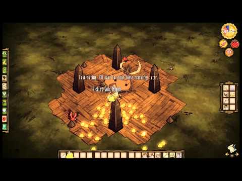 Don`t Starve day 430+ getting some gold from the Pig King