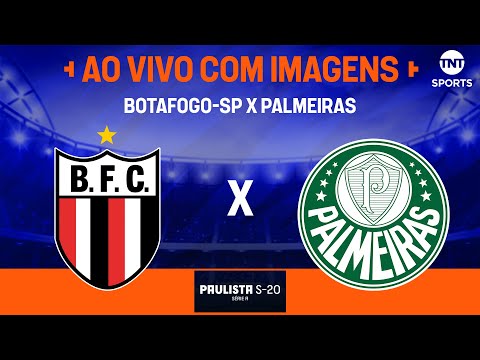 AO VIVO E COM IMAGENS: BOTAFOGO-SP X PALMEIRAS | QUARTAS DE FINAL | PAULISTÃO SUB-20