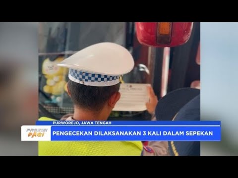 POLRES PURWOREJO GELAR RAMP CHECK JELANG LIBUR NATARU