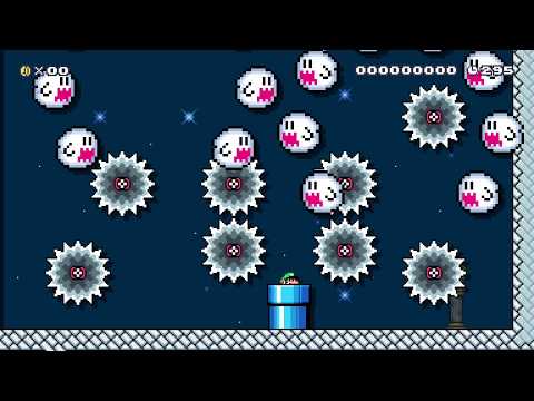 【東方 DJ城】我ら三人からの段幕挑戦状 ! by ★DJけろみしあ★ - Super Mario Maker 2 - No Commentary 1ca