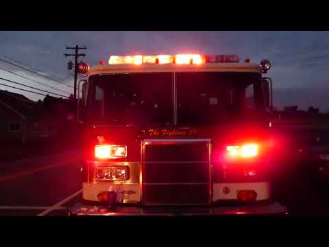 Sitting up in the old Engine 34 Halloween 2022 Harrisville PA