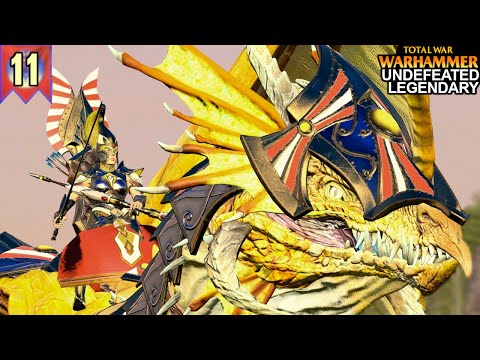 Teclis Undefeated Legendary Campaign Part 11 - Warhammer 3 No Commentary