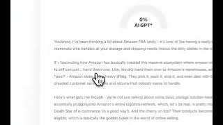 AI Stealth Writer Agent: Transform AI Text into Undetectable Human Writing! (PS Agent)