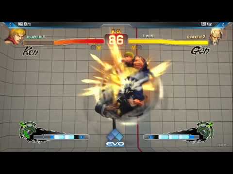 [EVO 2014 USFIV Top 256] NGL Chris (Ken) vs RZR Xian (Gen)