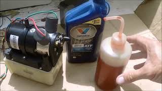 Installing New Bennett V351HPU Trim Tab Hydraulic Power Unit 12 Volt