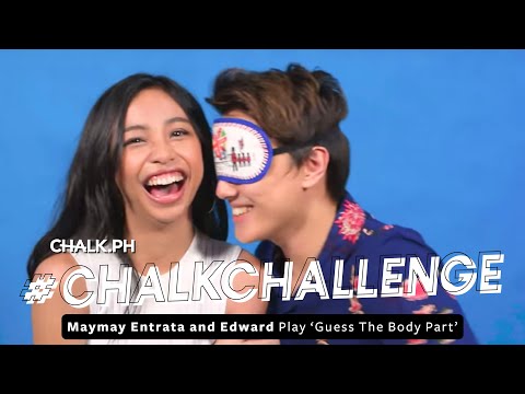 #ChalkChallenge: Maymay Entrata & Edward Play 'Guess The Body Part'