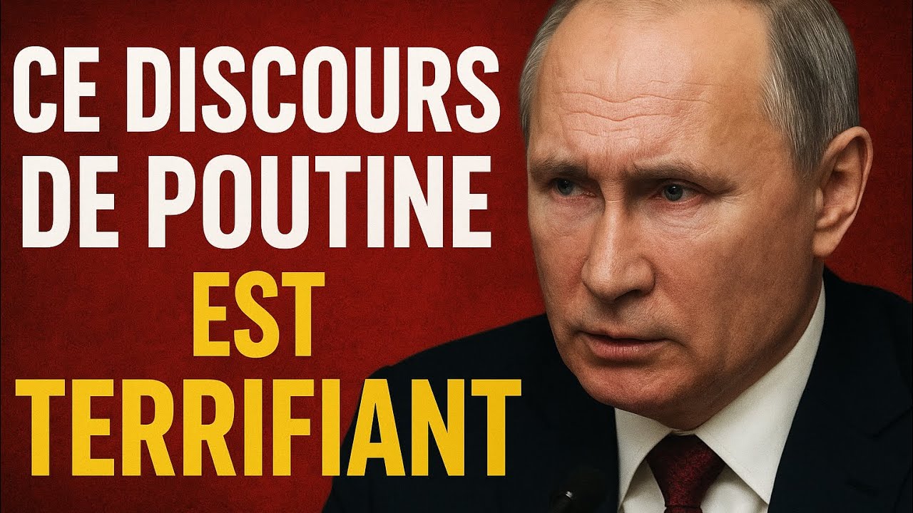 Poutine : le discours terrifiant 