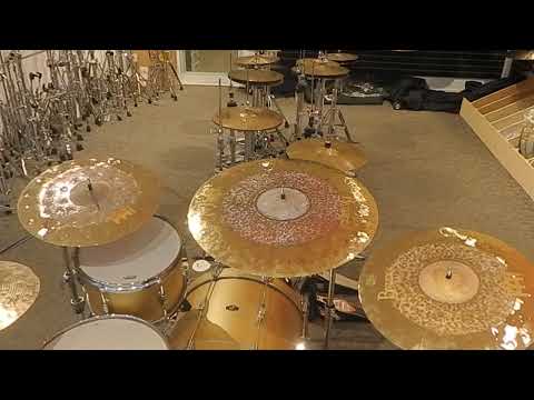 Quick Meinl Byzance Dual Crash Comparison: 2X 16" and 22"