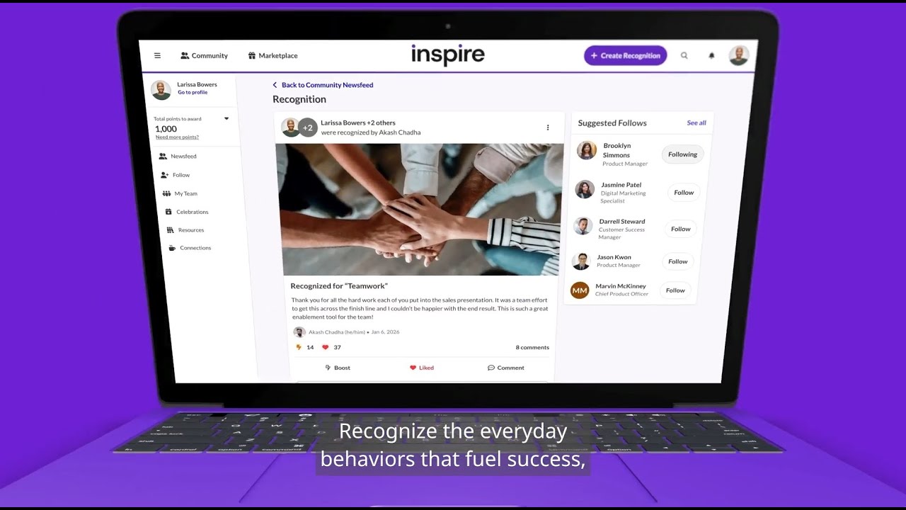 Achievers Platform Demo