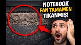 “Notebook Fanı Bu Kadar Tıkanır mı? Görünce ŞOK Olacaksınız! | Gerçek Tozlanma”