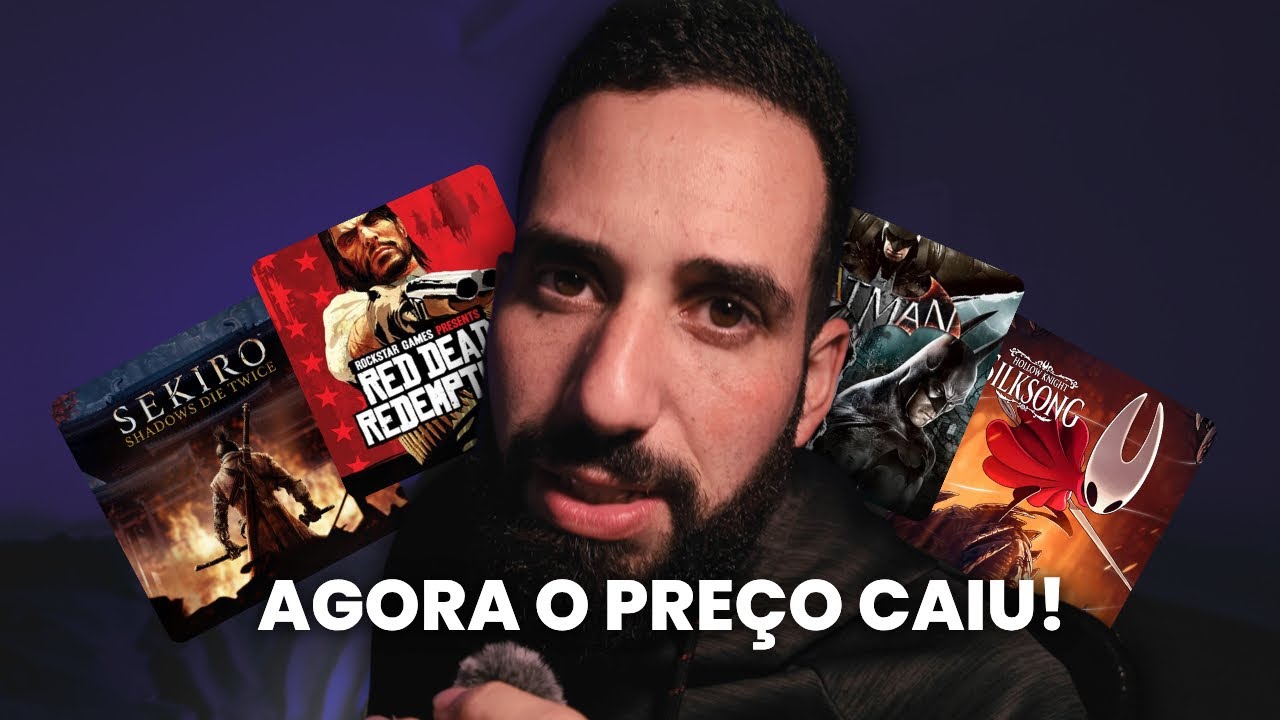 CORREEEE! NOVOS JOGOS PS5 E PS4 EM PROMOÇÃO COM PREÇO HISTÓRICO NOVAMENTE