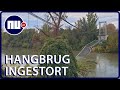 Voertuigen in water beland na instorten Franse hangbrug | NU.nl