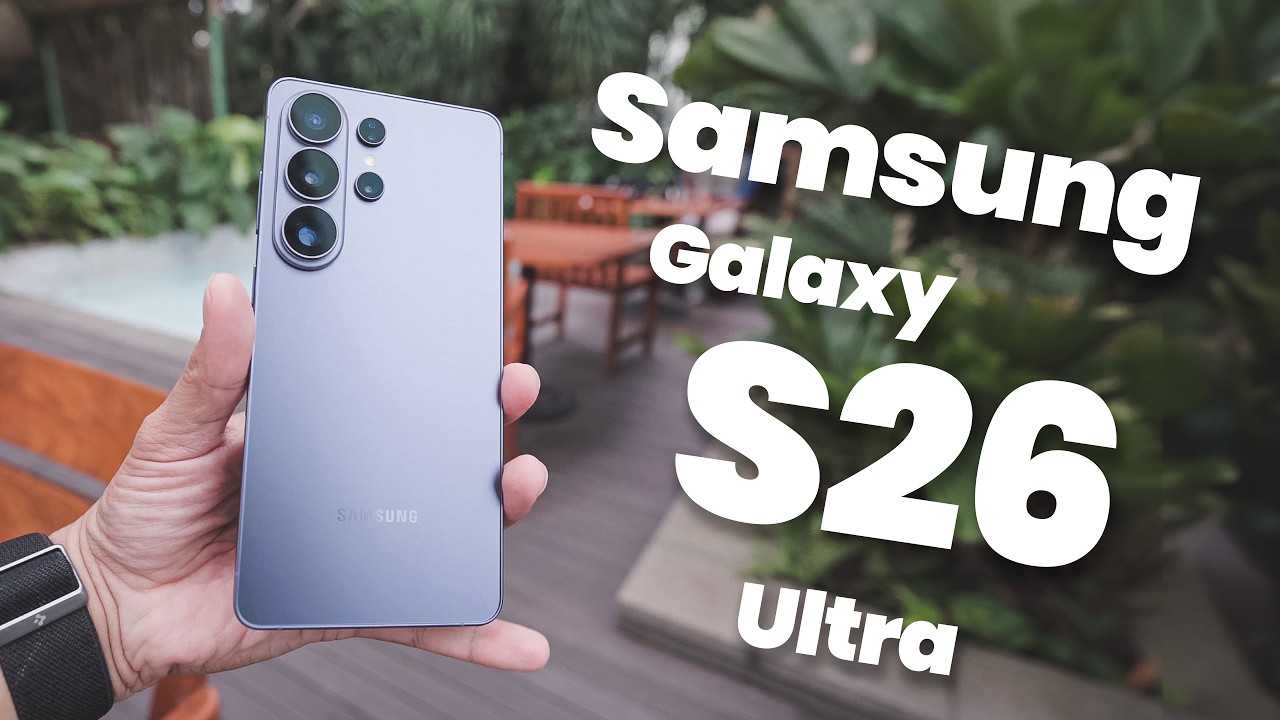 Samsung S26 Ultra Hands On. Goodbye Titanium!
