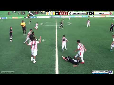 VASCO DA GAMA 6X0 BANGU  - CAMPEONATO CARIOQUINHA 2018 - SUB 10 - TAÇA GUANABARA - 1ª RODADA