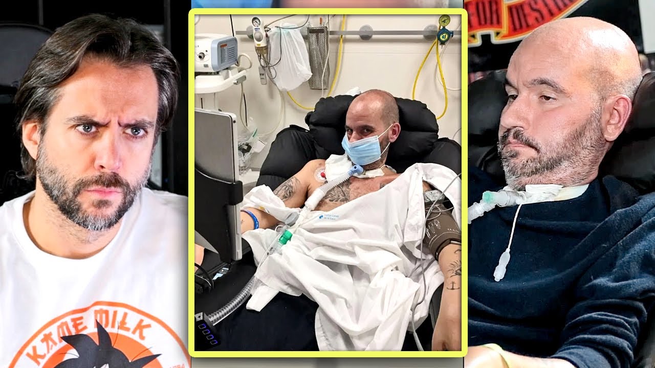 Enfermo de ELA cuenta toda la maquinaria que necesita PARA SEGUIR VIVO