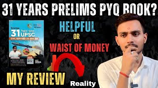 My honest review about Disha 31 years prelims pyq book📚 #disha31yearspyq #31yearspyq #pybbook #pyq 