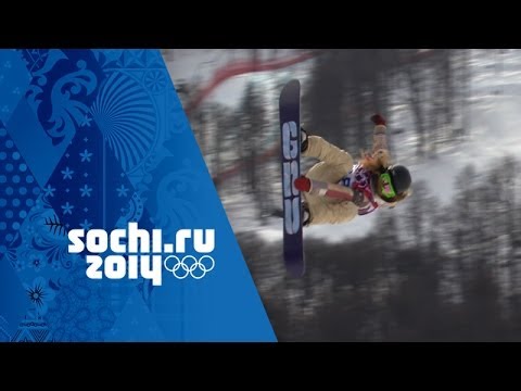 Jamie Anderson's Snowboard Slopestyle Full Gold Medal Run | Sochi 2014 Winter Olympics