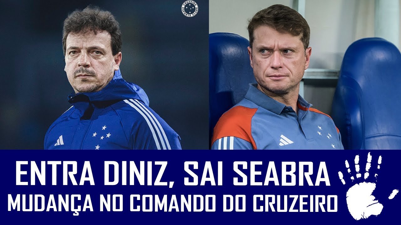 FERNANDO DINIZ É O NOVO TREINADOR DO CRUZEIRO - SEABRA DEMITIDO INJUSTAMENTE OU COM RAZÃO?