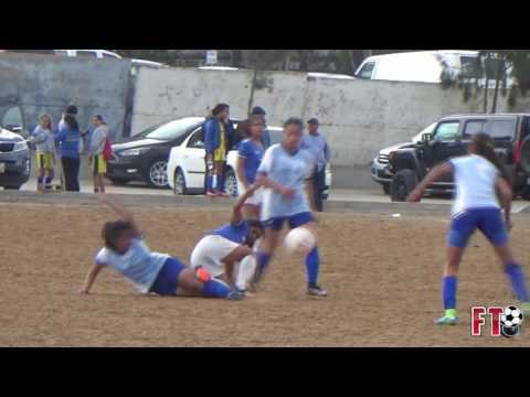Juventus Tijuana VS CEFFO Blanco - 4tos de Final Estatal Femenil Libre 2017 - Parte1