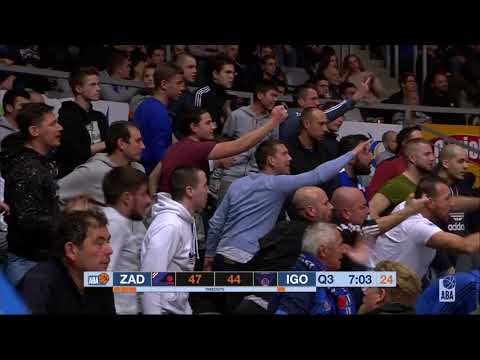 ABA Liga 2019/20 highlights, Round 16: Zadar - Igokea (19.1.2020)