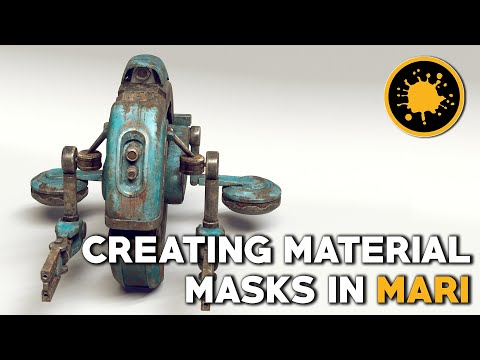 Mari Hard Surface Texturing for Beginners Full Course Part 2: Building Basic Materials & Masks