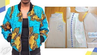 [DETAILED] BOMBER JACKET PATTERN TUTORIAL |  KIM DAVE