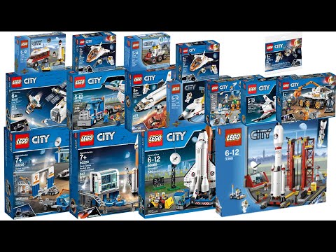 All LEGO City Space Sets 2011-2019 Compilation/Collection Speed Build