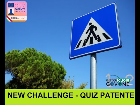 SEGNALI DI INDICAZIONE: New Challenge - Quiz Patente