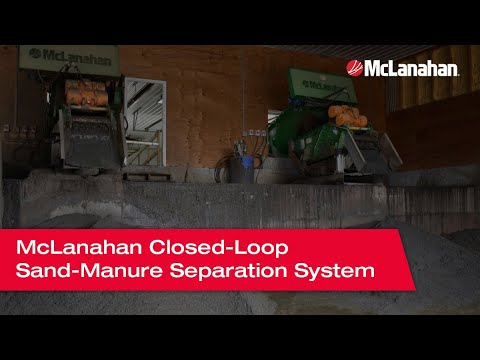 McLanahan Closed-Loop Sand-Manure Separation System