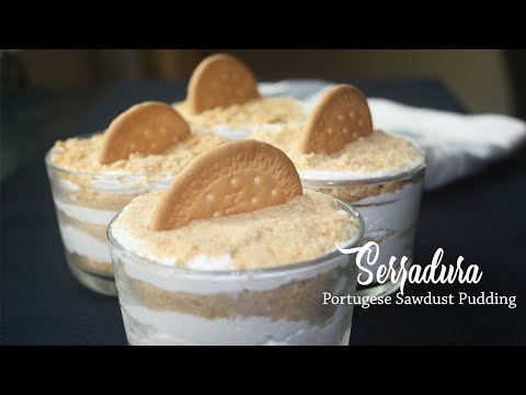Serradura/ Sawdust pudding/Portuguese Sawdust Pudding/Marie biscuit Pudding