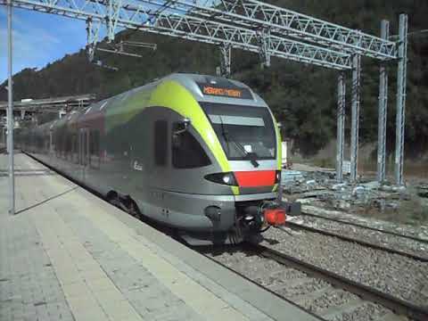 16.09.2017. TRENO ETR 170 FLIRT SAD IN ARRIVO A PONTE GARDENA (BZ).
