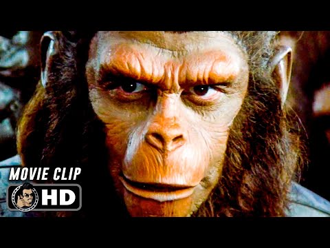 "Ape Has Killed Ape!" BATTLE FOR THE PLANET OF THE APES Final Scene (1973)