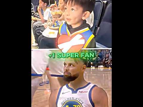 Steph Teased This Kid… Now He’s a Super Fan