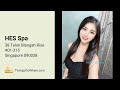 Telok Blangah Massage Spa Experience Ultimate Relaxation At HES Spa TherapyGoWhere TGW