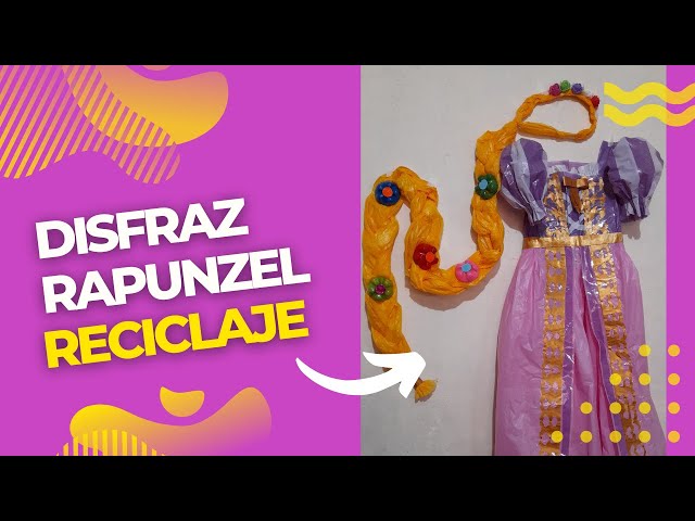 Vídeo relacionado con AOOWU Disfraz Rapunzel Niña, Juego de 7 Piezas Vestido de Rapunzel, Disfraz Princesa Niña con Diadema de Peluca y Otros Accesorios, Vestido de Princesa para Halloween Carnaval Fiesta Cumpleaños 110CM