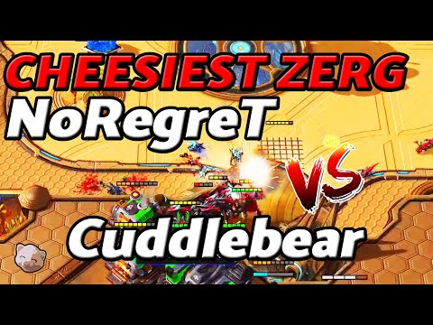 StarCraft 2 - CHEESIEST Zerg in NA | Noregret vs Cuddlebear