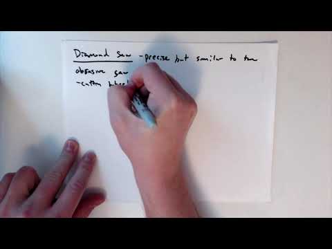 MSE585 F20 Lecture 4 Module 2 - Specimen Preparation: Sectioning & Mounting