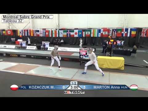 Montreal SWS 2020 - L32 - Kozaczuk POL v Marton HUN (Commentary)