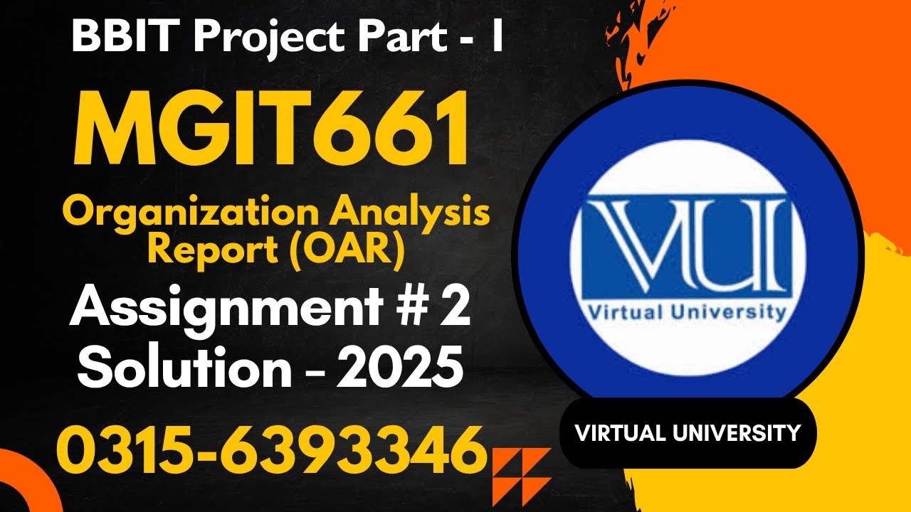 MGIT661 Assignment 2 Solution Fall 2025 #mgit661 mgit661 final project - i #assignment #project
