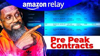 Are you booking Amazon Relay Pre Peak Box Truck Contracts? 🚚