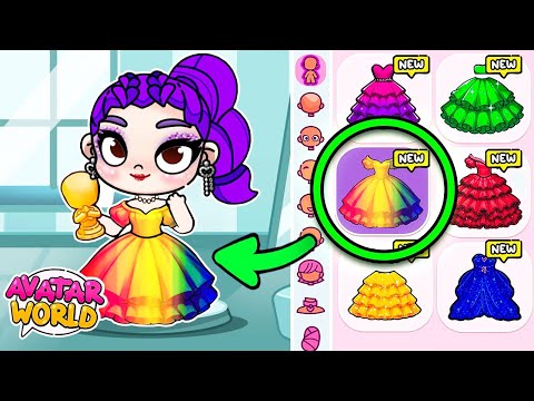 HOW TO MAKE a RAINBOW DRESS in Avatar World?! 🌈 TRUE ✅ or FAKE ❌ | TESTING VIRAL SECRETS & HACKS